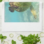 Hawaii Honu Turtle Theedoek (Gevouwen)