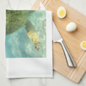 Hawaii Honu Turtle Theedoek (Quarter Fold)