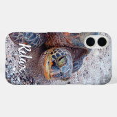 Hawaii Honu Zee Turtle Foto Relax Script Quote Case-Mate iPhone Case (Achterkant (horizontaal))