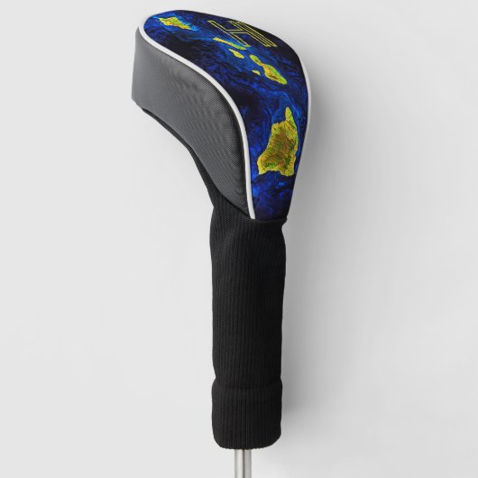 Hawaii - hoofdkwartier golfheadcover (Schuin)