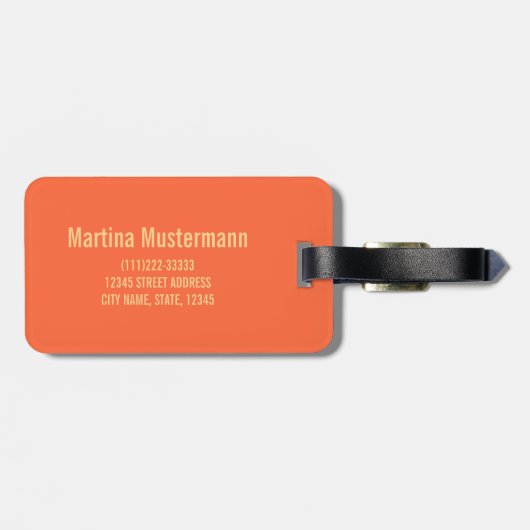 Hawaii Hula Dancer Retro Pacific  Souvenir Bagagelabel (Achterkant horizontaal)