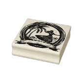 Hawaii Hula Danser Rubber Stempel Mooie  (Stempel)