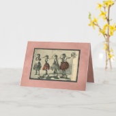  Hawaii Hula danserenkaart-Alle keren Kaart (Gele Bloem)