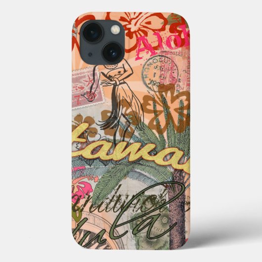 Hawaii Hula Travel Flower  Case-Mate iPhone Case (Achterkant)
