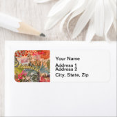 Hawaii Hula Travel Flower  Etiket (Insitu)