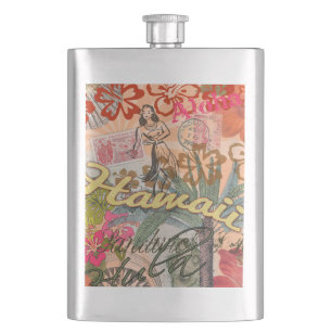 Hawaii Hula Travel Flower  Flacon