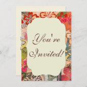 Hawaii Hula Travel Flower  Kaart (Voorkant / Achterkant)