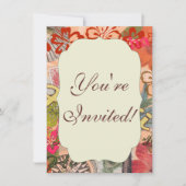 Hawaii Hula Travel Flower  Kaart (Voorkant)