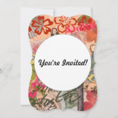 Hawaii Hula Travel Flower Kaart (Voorkant)