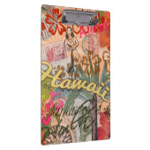 Hawaii Hula Travel Flower  Klembord (Rechts)