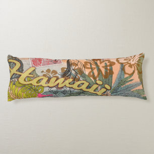 Hawaii Hula Travel Flower  Lichaamskussen