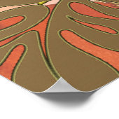 Hawaii Hula Travel Flower  Poster (Hoek)