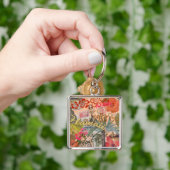 Hawaii Hula Travel Flower  Sleutelhanger (Hand)