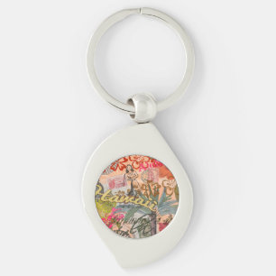 Hawaii Hula Travel Flower  Sleutelhanger