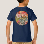 Hawaii Hula Travel Flower  T-shirt (Achterkant)