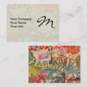 Hawaii Hula Travel Flower  Visitekaartje (Voorkant / Achterkant)