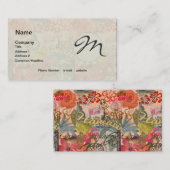 Hawaii Hula Travel Flower  Visitekaartje (Voorkant / Achterkant)