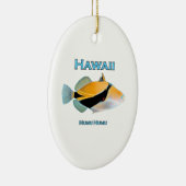 Hawaii Humu Humu Fish Keramisch Ornament (Rechts)