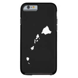 Hawaii in wit en zwart Case-Mate iPhone 14 hoesje