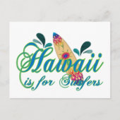Hawaii is voor Surfers Briefkaart (Voorkant)