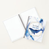 Hawaii Island Ocean Whale Vacation Rental Guest Notitieboek (Binnen)