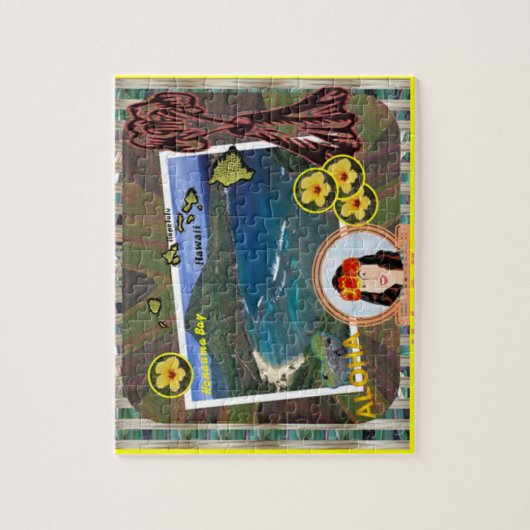 Hawaii Island ~ Puzzles Legpuzzel (Verticaal)