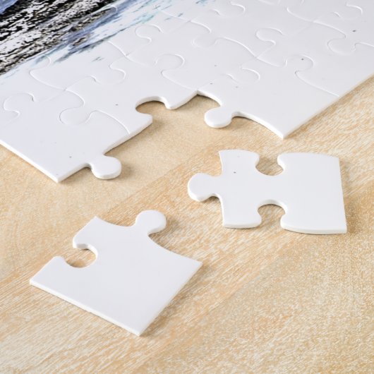 Hawaii Island Travel Beach Palm Trees Legpuzzel (Zijkant)