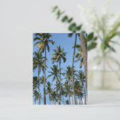 Hawaii Island Travel Exotic Beach Palm Trees Briefkaart (Staand voorkant)