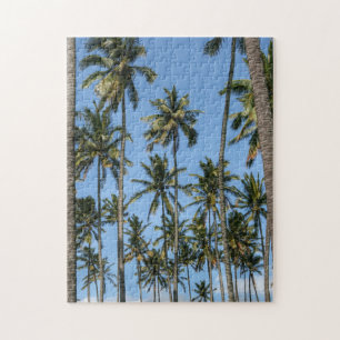 Hawaii Island Travel Exotic Beach Palm Trees Legpuzzel