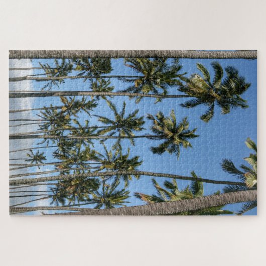 Hawaii Island Travel Exotic Beach Palm Trees Legpuzzel (Horizontaal)