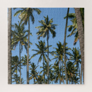 Hawaii Island Travel Exotic Beach Palm Trees Legpuzzel