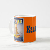 Hawaii Island van Kauai Koffiemok (Voorkant links)