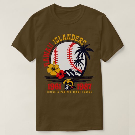 Hawaii Islanders T-shirt (Design voorkant)
