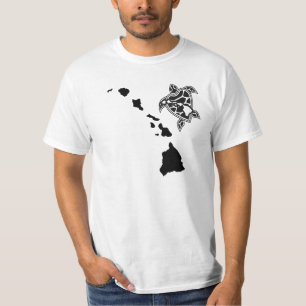 Hawaii Islands chain - Hawaii Turtle T-shirt