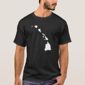 Hawaii Islands Chain T-shirt (Voorkant)