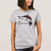 Hawaii Islands Dolphin T-shirt (Voorkant)