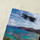 Hawaii Islands Hanauma Bay Aloha Turtle Strandlaken (In situ)