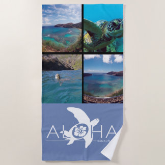 Hawaii Islands Hanauma Bay Aloha Turtle Strandlaken