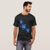 Hawaii Islands Honu Sea Turtles T-shirt (Voorkant volledig)