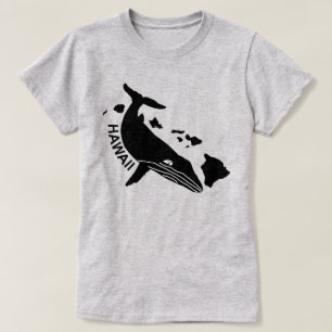 Hawaii Islands Humpback (Black) T-shirt