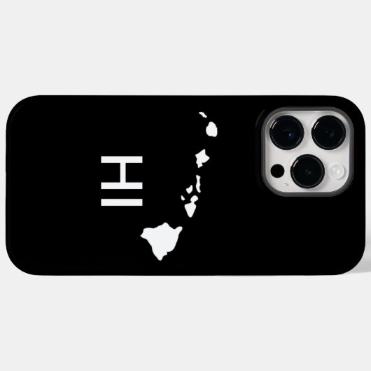 Hawaii Islands iPhone/iPad case (Achterkant (horizontaal))