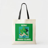 Hawaii Islands Oahu Tote Bag (Voorkant)