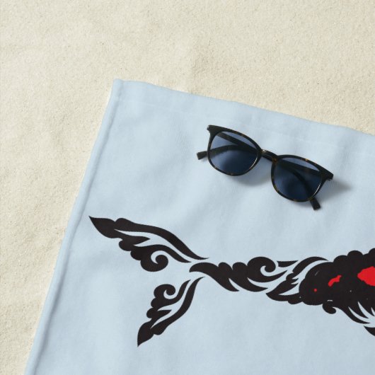 Hawaii Islands Surfer Strandlaken (In situ)