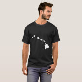 Hawaii-kaart T-shirt (Voorkant volledig)