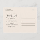 Hawaii Kaart Terracotta Save the Date (Achterkant)