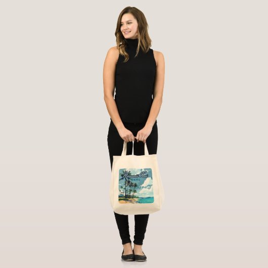 Hawaii Kai Honolulu Oahu Hawaii Retro Tote Bag (Voorkant (model))