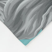 Hawaii Kanaka Schildpad Hibiscus Plumeria Tropisch Fleece Deken (Hoek)