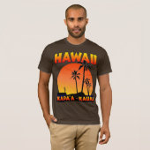 Hawaii - Kapaa - Kauai T-shirt (Voorkant volledig)