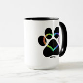 Hawaii Kat Love Rainbow Mok (Voorkant rechts)