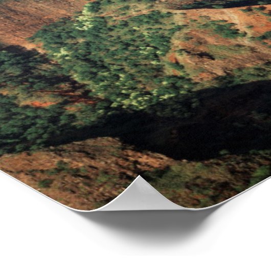 Hawaii, Kauai, Waimea Canyon State Park Poster (Hoek)